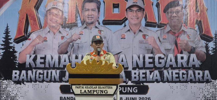 PKS Lampung Gelar Kemah Bela Negara untuk Perkuat Kapasitas dan Pengabdian Kader