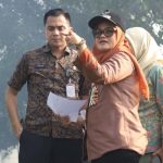 Bupati Ela Tinjau Bendungan dan Jaringan Irigasi Way Kawat