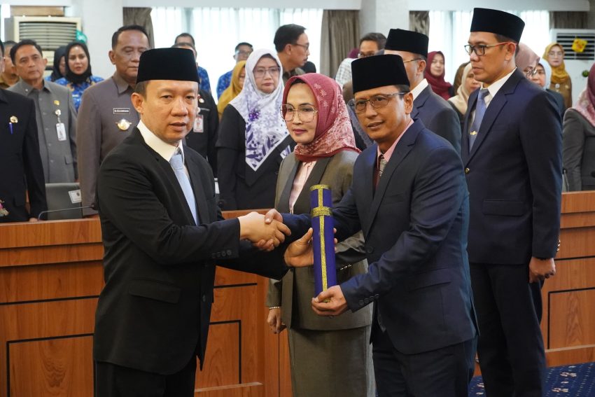 Enam Pejabat Dilantik, Pemprov Lampung Dorong Birokrasi Adaptif dan Berdampak