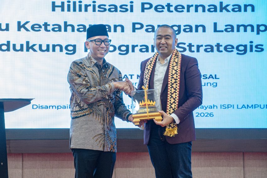 Lampung Siap Jadi Kekuatan Pangan Nasional, Gubernur Libatkan ISPI Perkuat Sektor Peternakan