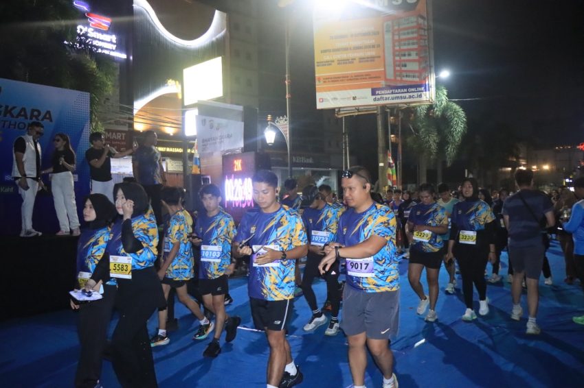 Ribuan Langkah Warnai Hari Bhayangkara ke-80, 5.745 Pelari Ramaikan Bhayangkara Half Marathon 2026