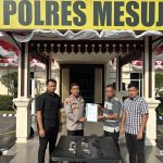 Kapolres Mesuji Kembali Terima Sepucuk Senpi Dan Beserta 6 Amunisi Aktif
