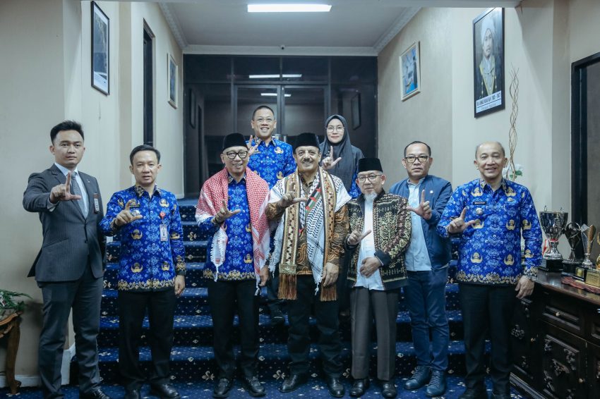 Terima Dubes Palestina, Gubernur Mirza: Solidaritas Lampung Lahir dari Ketulusan