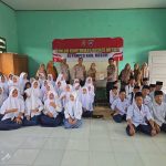 Jajaran Sat Binmas Polres Mesuji Sabang Fan Binlu Diponpes Hidayatul Mubtadiin