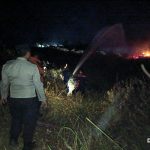 Gerak Cepat Unit Polsek Simpang Pematang Tanggapi Aduan Laporan Masyarakat Mengenai Kebakaran Hutan