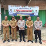Polres Mesuji Dukung Pengendalian Inflasi Daerah, Lakukan Kolaborasi Penyaluran Beras SPHP dan Pengamanan Pasar Murah