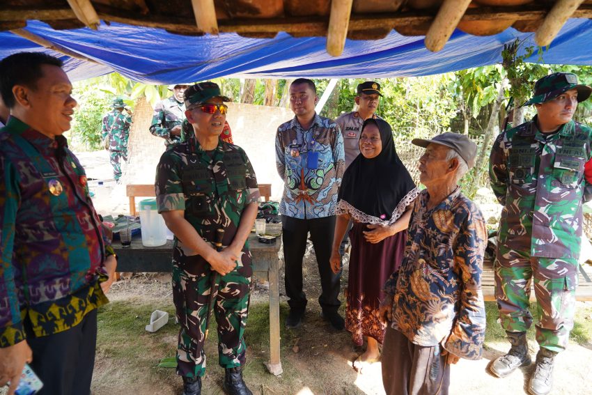 Danrem 043/Gatam Tinjau Langsung TMMD Ke-129 Kodim 0412/LU di Sungkai Utara