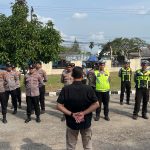 Dipimpin Waka Polres Mesuji, Personil Siaga Kompi III Gelar Patroli Menyeluruh dan Pengamanan Tempat Ibadah