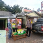 Polsek Tanjung Raya dan Polsek Simpang Pematang Kembali Gelar Gerakan Pangan Murah