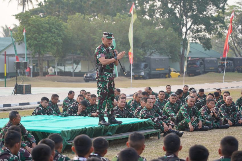 Danrem 043/Gatam Hadiri Penutupan Lomba Binsat HUT Ke-1 Kodam XXI/Radin Inten Tahun 2026