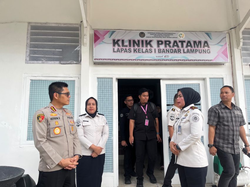 Perkuat Sinergi dan Tinjau Sarana Pembinaan, Kepala Lembaga Pemasyarakatan Kelas 1 Bandar Lampung Terima Kunjungan Audiensi Kapolresta Bandar Lampung