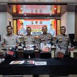 Polres Mesuji Gelar Konferensi Pers, Ungkap Kasus Tindak Pidana Pembunuhan Berencana di Desa Wiralaga I