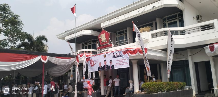 Semarak HUT RI ke-81, Gerindra Lampung Gelar Lomba Meriah Pererat Tali Persaudaraan