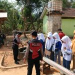Sat Samapta Polres Mesuji Gelar Bhakti Sosial, Bagikan Air Bersih Kepada Siswa SMP, SMK Muhammadiyah Agung Batin