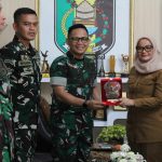 Bupati Lampung Timur Terima Silaturahmi Siswa Seskoad 2026, Bahas Penguatan Pencegahan dan Penanganan Karhutla