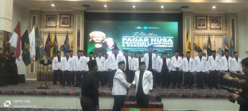 Pelantikan Pagar Nusa Lampung: Pemprov Buka Ruang Seluas-luasnya, Pencak Silat Jadi Kunci Pembangunan Karakter