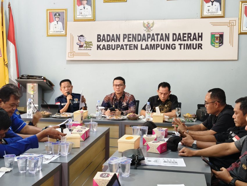 PWI Lampung Timur Apresiasi Bapenda Libatkan Pers dalam Sosialisasi Pajak Daerah