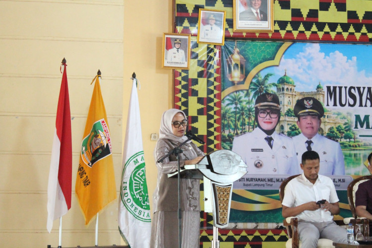 Ela Buka Musda V MUI Lampung Timur