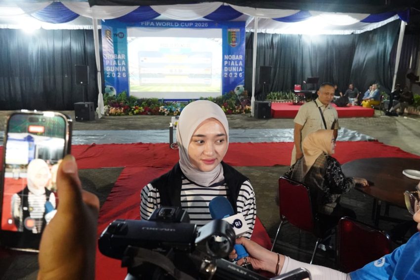 Nobar Piala Dunia Jadi Ajang Silaturahmi, Wagub Jihan Ajak Warga Dukung UMKM Lampung