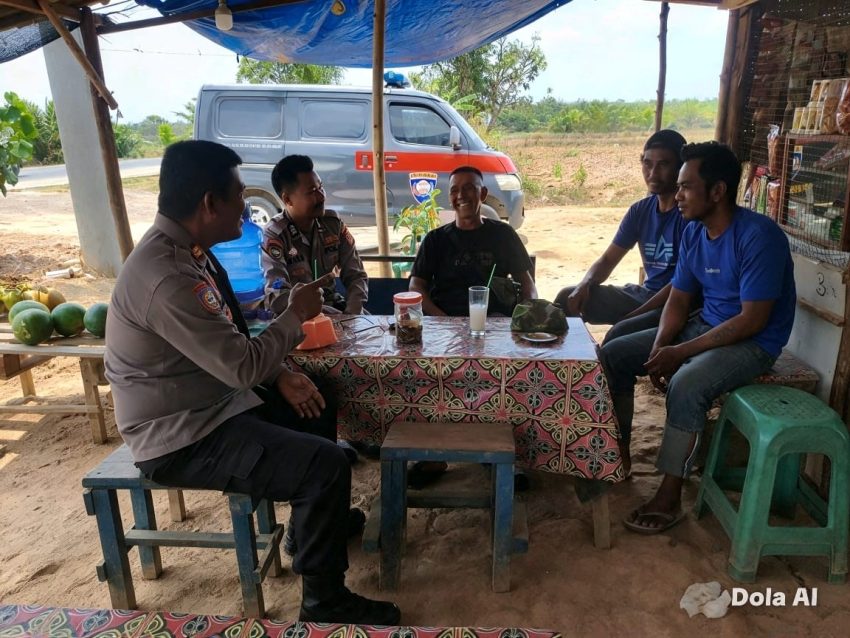 Jajaran Sat Binmas Polres Mesuji Lakukan Cooling System Dengan Masyarakat