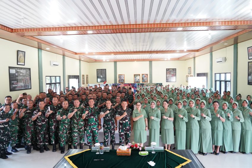 Danrem Gatam: Prajurit Harus Peka dan Hadir Memberi Manfaat bagi Masyarakat