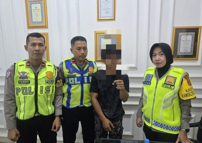 Memasuki Hari Ke Dua Ops Patuh Krakatau Jajaran Sat Lantas Polres Mesuji Amankan Pengendara Yang Kedapatan Membawa Narkotika Jenis Sabu